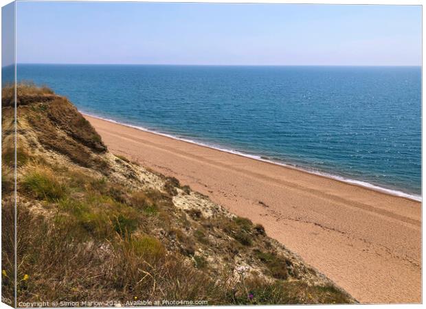 Outdoor oceanbeach Canvas Print by Simon Marlow