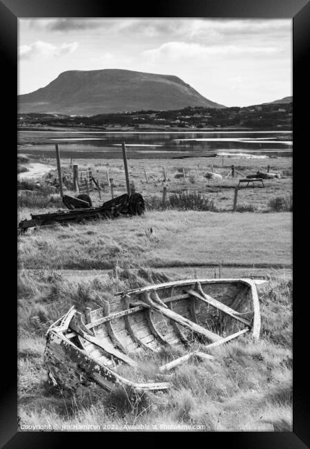 Rural Donegal Framed Print by jim Hamilton