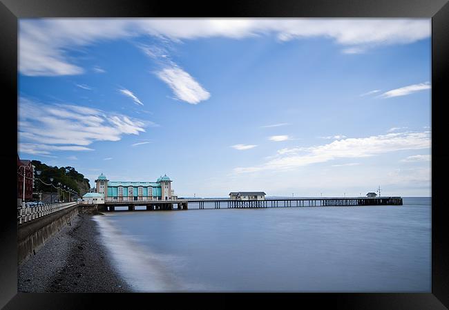 Penarth Pier Framed Print by Steve Purnell