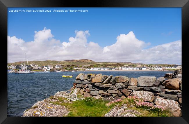 Port Ellen Bay Isle of Islay Scotland Framed Print by Pearl Bucknall