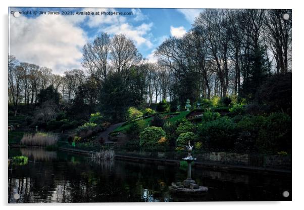 Northumberland Park, North Shields Acrylic by Jim Jones