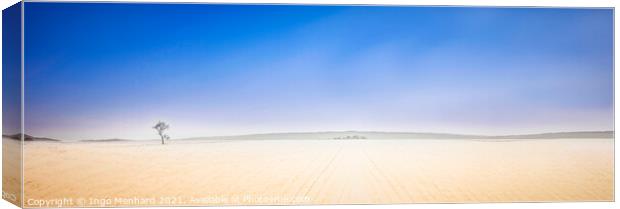 Lonely in wideness Canvas Print by Ingo Menhard