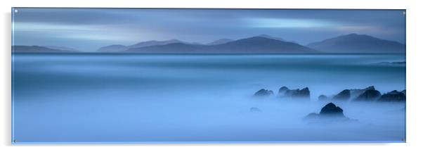 Outer Hebrides Beach  Acrylic by Phil Durkin DPAGB BPE4