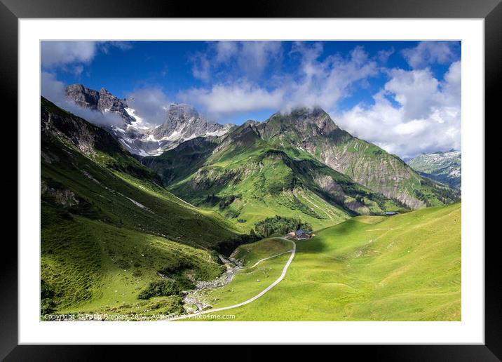 Bregenzer valley, Austria Framed Mounted Print by Philip Brookes
