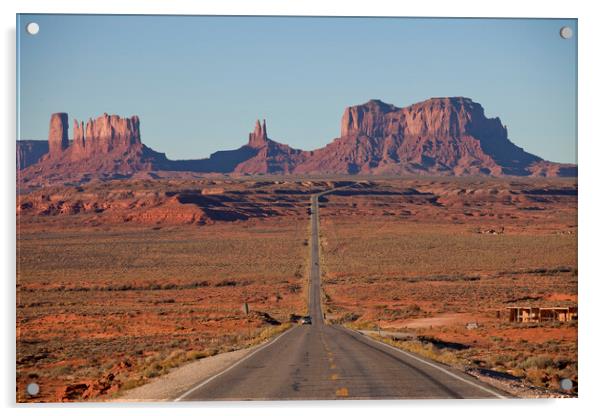 Monument Valley USA Acrylic by peter schickert