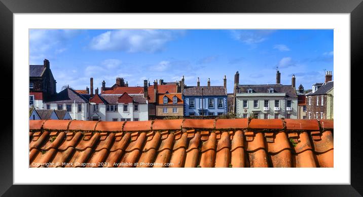 Houses, Berwick on Tweed, England Framed Mounted Print by Photimageon UK