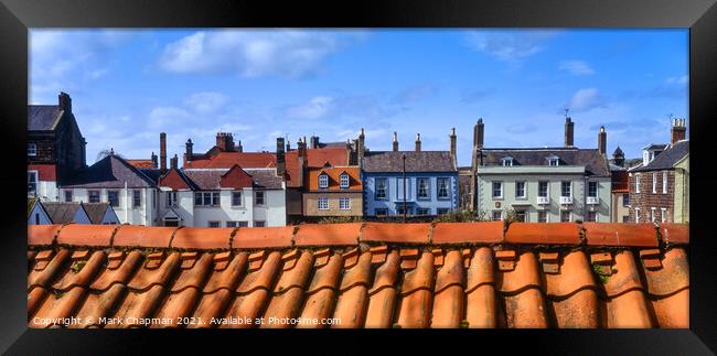 Houses, Berwick on Tweed, England Framed Print by Photimageon UK