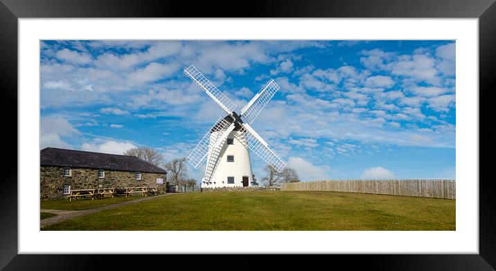 Llynon Mill, Anglesey, Wales. Framed Mounted Print by Colin Allen