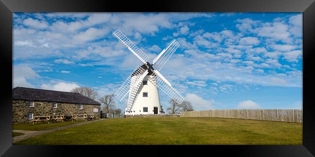 Llynon Mill, Anglesey, Wales. Framed Print by Colin Allen