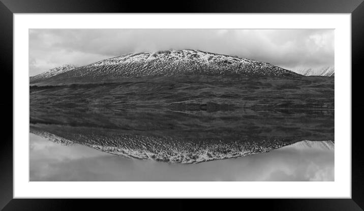 Loch Tulla, Black Mount, Highland, Scotland Framed Mounted Print by Geraint Tellem ARPS