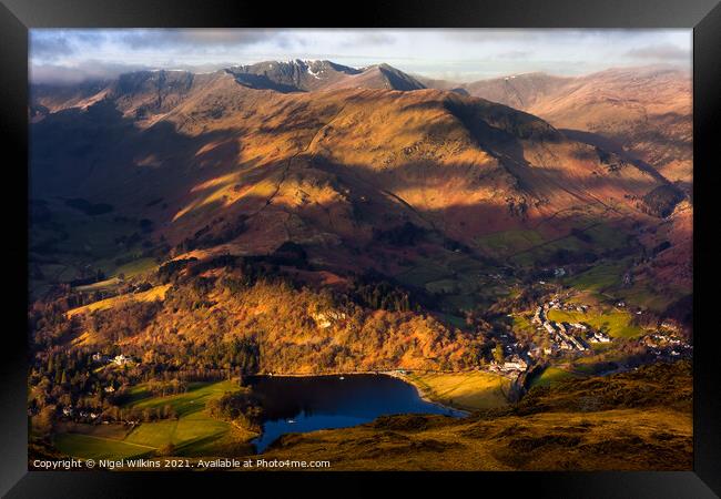 Helvellyn Framed Print by Nigel Wilkins