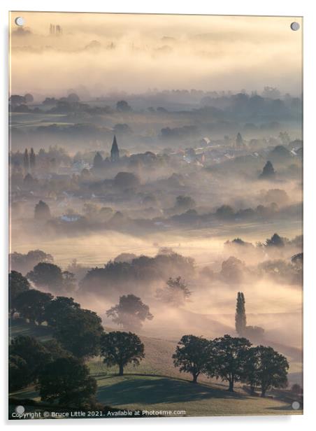 Welland Fog Acrylic by Bruce Little