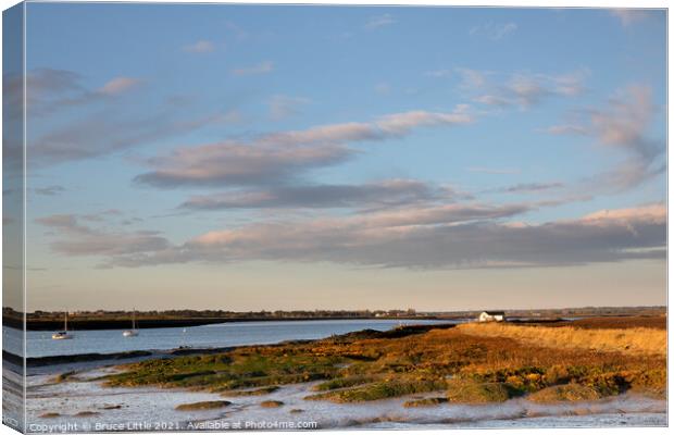 River Crouch View Canvas Print by Bruce Little