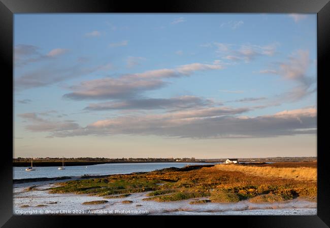 River Crouch View Framed Print by Bruce Little