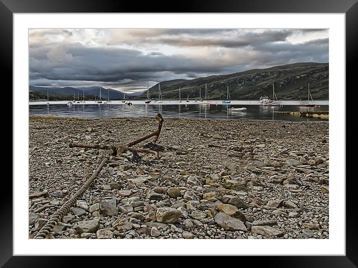Ullapool shores Framed Mounted Print by Sam Smith