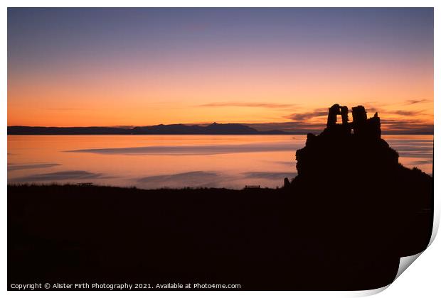 West Coast sunset Print by Alister Firth Photography