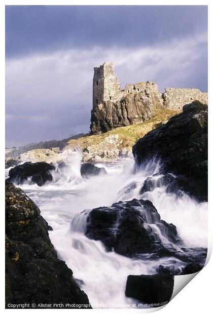 Dunure Print by Alister Firth Photography