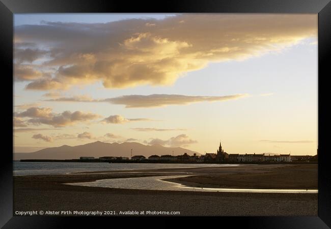 Big Sky Ayrshire Framed Print by Alister Firth Photography