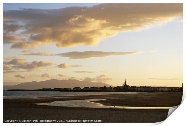 Big Sky Ayrshire Print by Alister Firth Photography