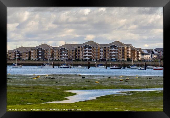 Port Solent Framed Print by Paul Chambers