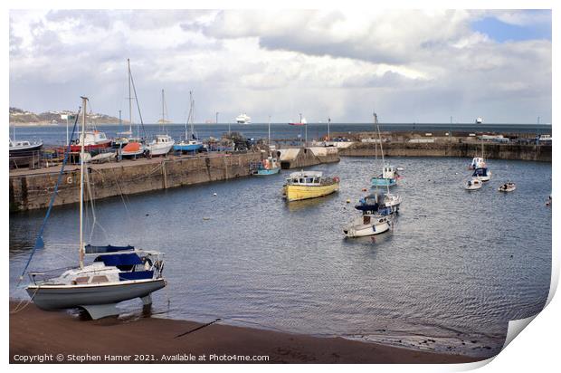 Harbour View Print by Stephen Hamer