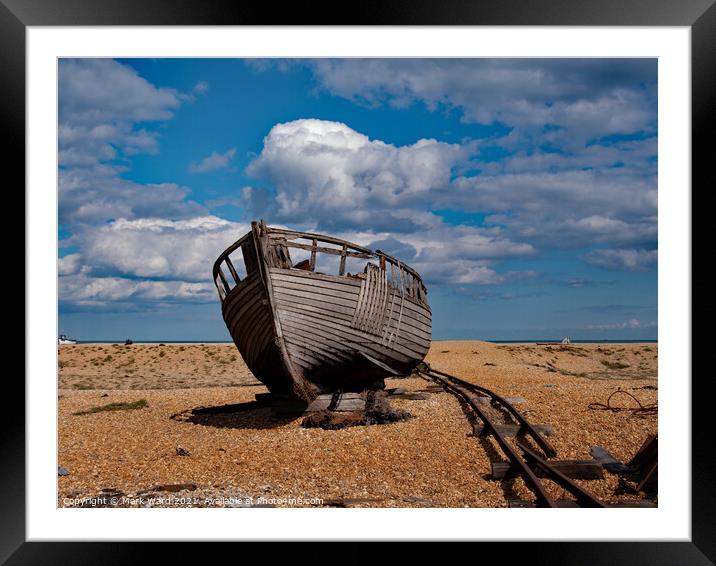 Abandoned but Beautiful. Framed Mounted Print by Mark Ward
