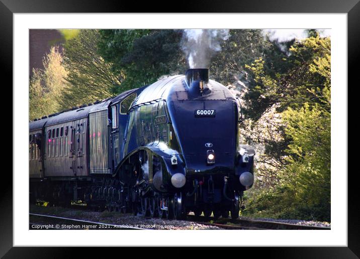 Sir Nigel Gresley Framed Mounted Print by Stephen Hamer