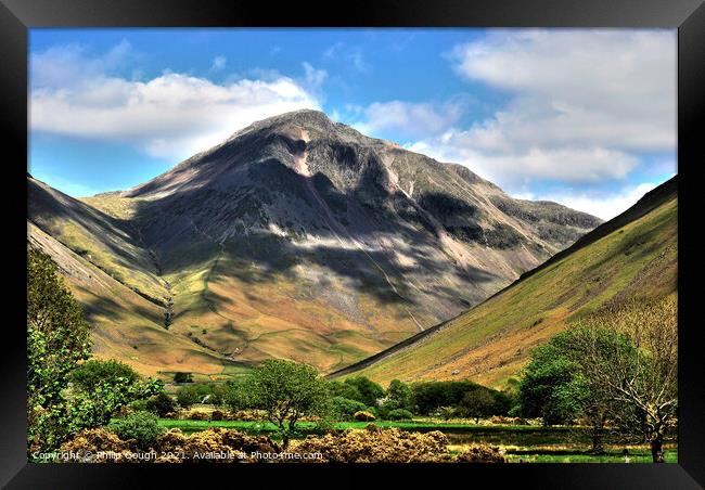 Wastwater Light Framed Print by Philip Gough