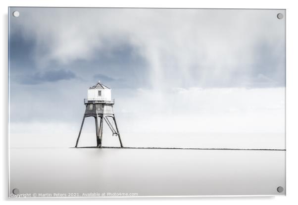 Dovercourt Lighthouse  Acrylic by Martin Yiannoullou