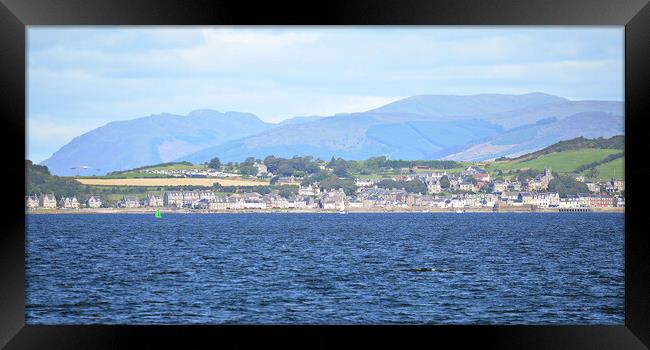 Millport on Firth of Clyde Framed Print by Allan Durward Photography