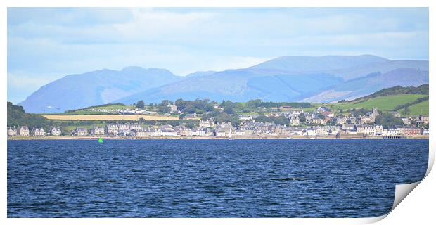 Millport on Firth of Clyde Print by Allan Durward Photography
