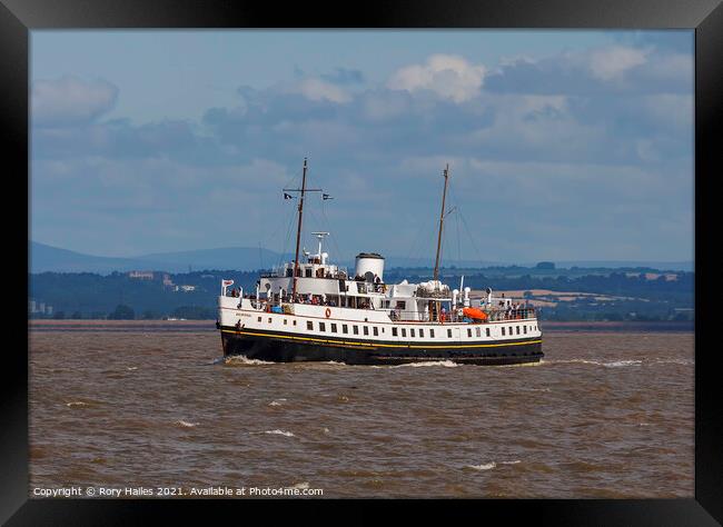 MV Balmoral Framed Print by Rory Hailes