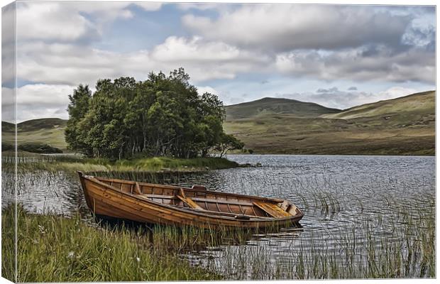 Loch Awe, Sutherland Canvas Print by Sam Smith