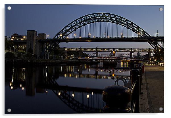 tyne bridge Acrylic by Northeast Images