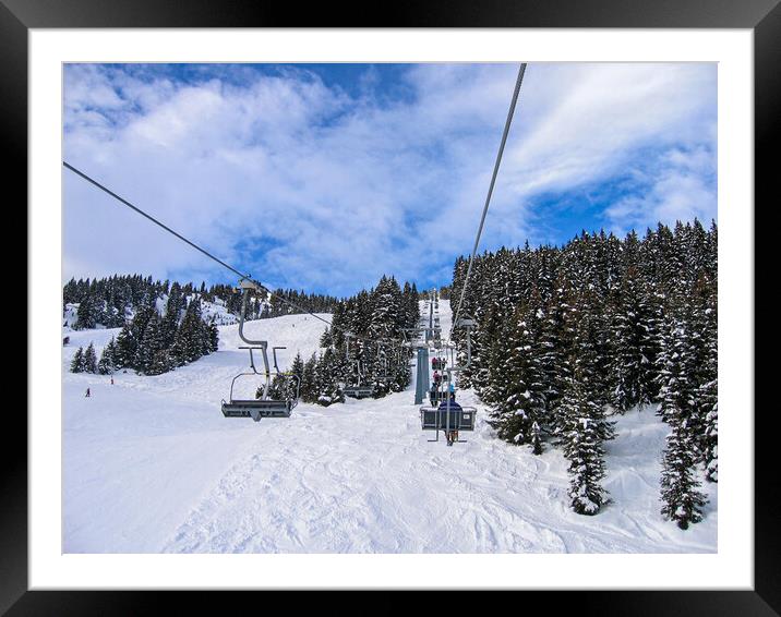 Glorious Winter Ascent Framed Mounted Print by Wendy Williams CPAGB