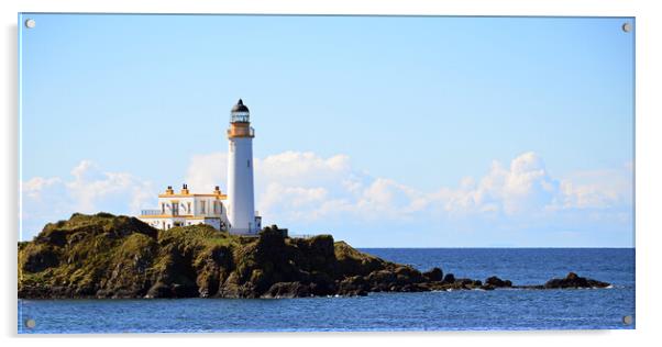 Lighthouse at Turnberry Ayrshire, SW Scotland Acrylic by Allan Durward Photography