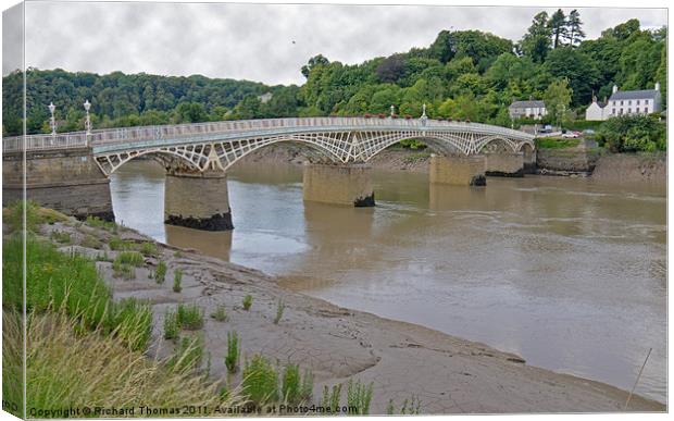 Chepstow Bridge Canvas Print by Richard Thomas