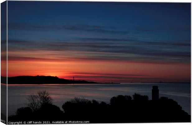 sunrise, aberdour, fife, scotland. Canvas Print by Scotland's Scenery