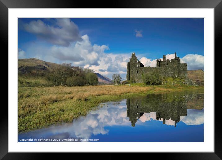 Castle Kilchurn. Framed Mounted Print by Scotland's Scenery