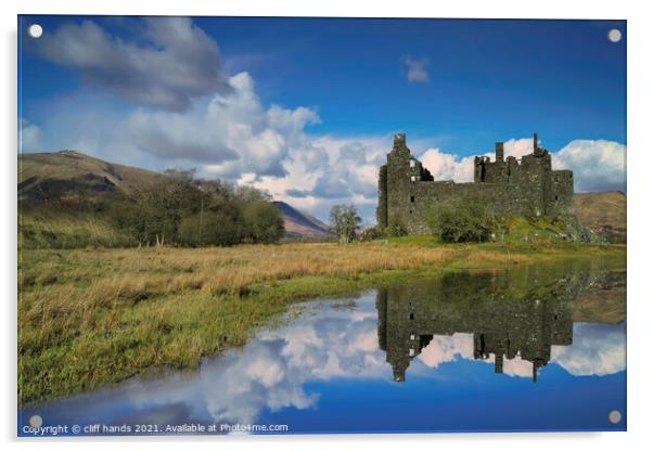 Castle Kilchurn. Acrylic by Scotland's Scenery