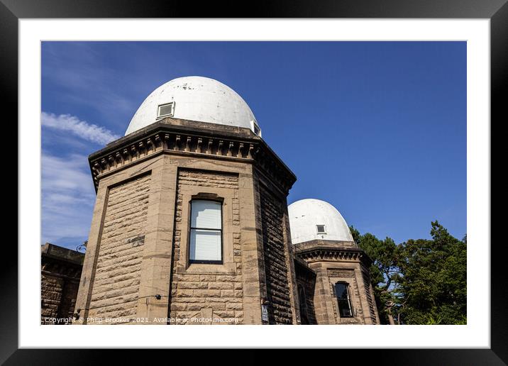 Bidston Observatory, Wirral Framed Mounted Print by Philip Brookes