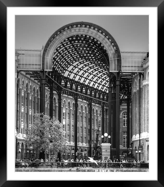 Hay’s Galleria Framed Mounted Print by David French
