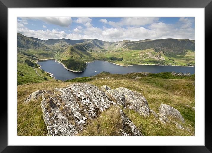 Haweswater -  Lake District Framed Mounted Print by Eddie John