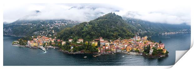 Varenna Lake Como Italy Print by Sonny Ryse