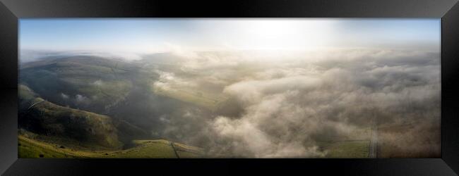 Yorkshire Dales mist Framed Print by Sonny Ryse