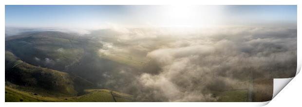 Yorkshire Dales mist Print by Sonny Ryse