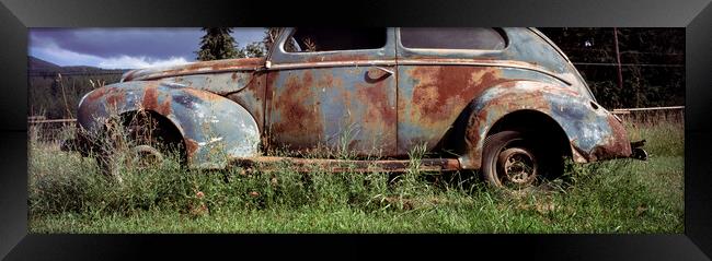 Ford V8 Truck Rusting Framed Print by Sonny Ryse