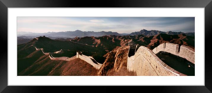 Jinshanling Great Wall of China Framed Mounted Print by Sonny Ryse