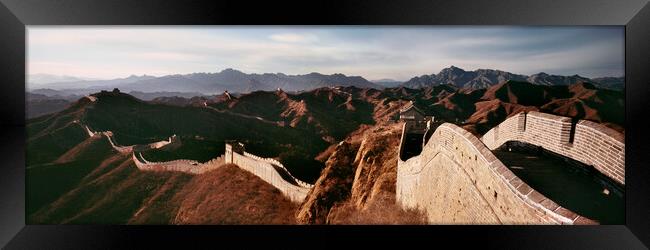 Jinshanling Great Wall of China Framed Print by Sonny Ryse