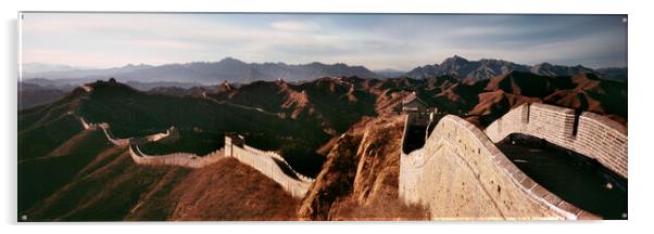 Jinshanling Great Wall of China Acrylic by Sonny Ryse